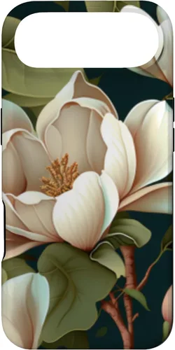 Vista 27 de Carcasa Magnolia Floral para iPhone 17