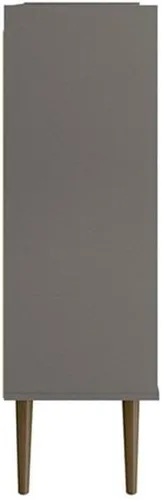 Vista 7 de Manhattan Comfort Bogart - Armario decorativo moderno de mediados de siglo de 45.5 pulgadas para uso en la oficina en casa y sala de estar, incluye