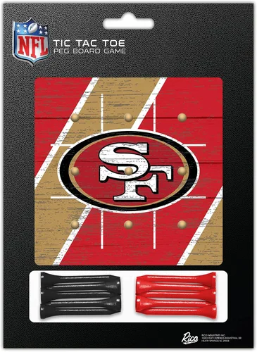 Vista 3 de Rico Industries NFL Unisex-Adult Peg Tic Tac Toe Game