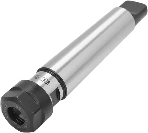 Vista 2 de MTA3 Morse - Portabrocas de acero al carbono CNC de acero al carbono M12 (MTA3-ER16)