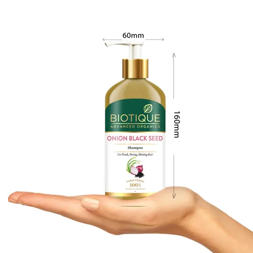 Vista 2 de Biotique Champú de semillas negras de cebolla 10.1 fl oz