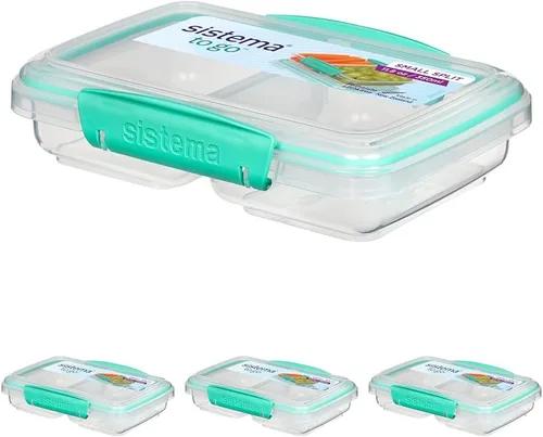 Vista 10 de Sistema Contenedor de almacenamiento dividido pequeño de 11.8 onzas (los colores pueden variar)