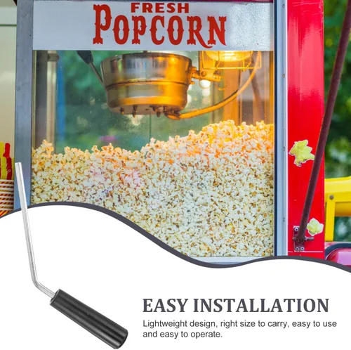 Vista 8 de PRETYZOOM Accesorios de mango de olla para máquinas comerciales de palomitas de maíz piezas de repuesto con mango de hervidor de agua, tapa superior