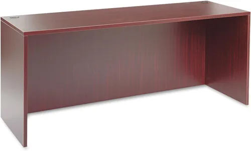 Vista 5 de Alera Valencia Series - Carcasa Credenza de 60 x 24 x 29 pulgadas, marco de caoba/parte superior