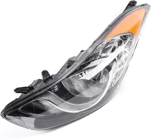 Vista 2 de Reemplazo del conjunto de faros halógenos para HyundaiElantra 1.8L 2011 2012 2013 (lado izquierdo del conductor)