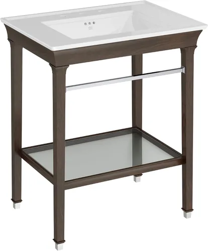 Vista 8 de American Standard 9056030.476 Town Square S - Lavabo para lavabo, color cereza oscuro