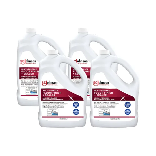 Vista 2 de SCJohnson PROFESSIONAL SCJP - Sellador de acabado de suelo multisuperficie listo para usar, 1 galón, paquete de 4