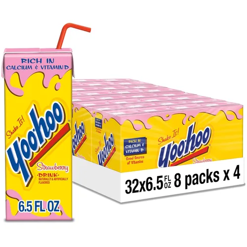 Vista 11 de Yoo-hoo Bebida de chocolate, cajas de 6.5 onzas líquidas, paquete de 32