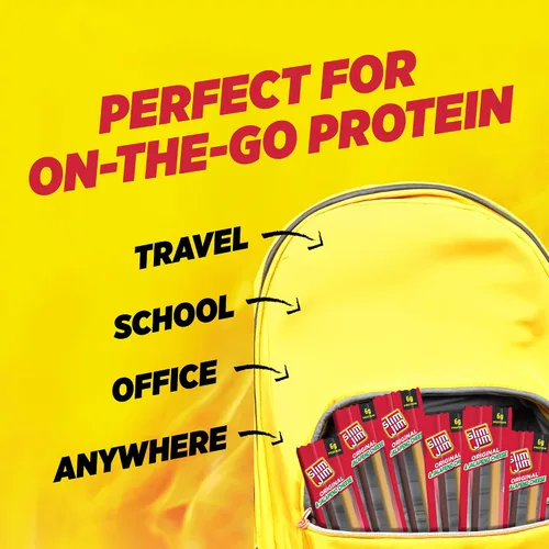Vista 7 de Slim Jim Original Beef Snack Stick 'N Jalapeño Cheese, 1.5 oz