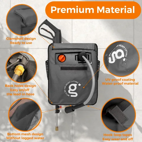 Vista 3 de Giraffe Tools G20/G20B Grandfalls - Cubierta para hidrolavadora resistente a los rayos UV, impermeable y antidecoloración para Power Wsher