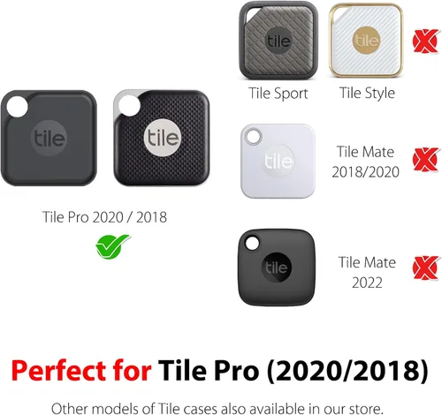 Vista 3 de Soporte de silicona para collar de perro para Tile Pro 2020 y 2018, paquete de 2 fundas protectoras para mascotas, perros y gatos (negro/verde menta)