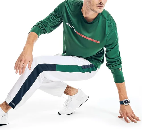 Vista 2 de Nautica Camiseta de manga larga para hombre de Competition