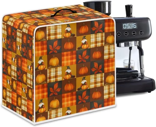 Vista 49 de Cubiertas para máquina de café con mango superior, resistentes a las manchas, para mezclador, compatible con la mayoría de cafeteras