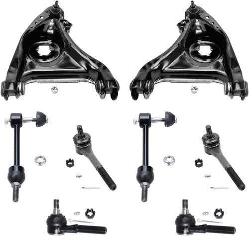 Vista 62 de Detroit Axle - Kit de suspensión frontal de 8 piezas para Chevy Silverado
