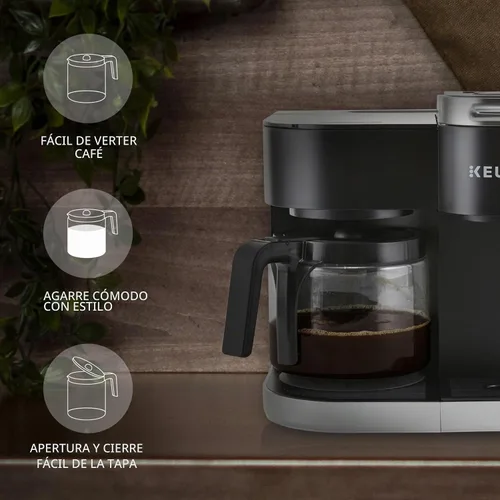 Vista 7 de Solo reemplazo de jarra de 12 tazas Compatible con Keurig K Duo de una sola porción Modelo 5100 No será compatible con la cafetera Keurig K Duo