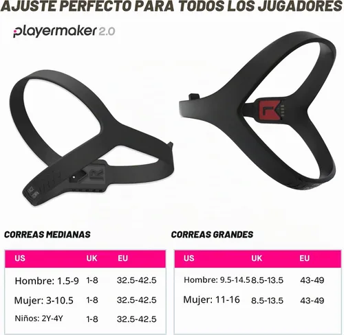 Vista 6 de Playermaker Rastreador de fútbol inteligente 2.0, sensor de IA portátil