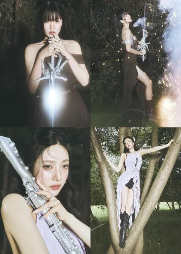 Vista 5 de (SMINI Ver.) Terciopelo rojo [CHILL KILL] El tercer álbum (SEULGI Ver. + 1ea Store Gift Photo Card) K-POP SELLADO