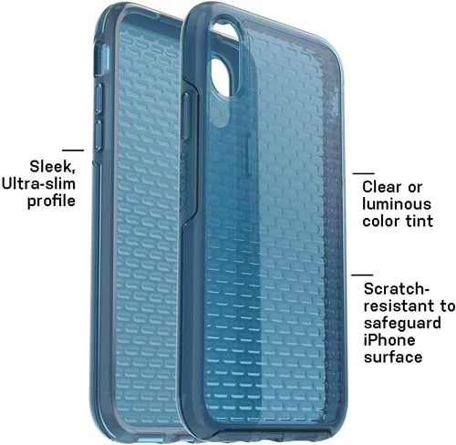 Vista 4 de OtterBox Funda con diseño de patrón transparente para iPhone XR - Transparente