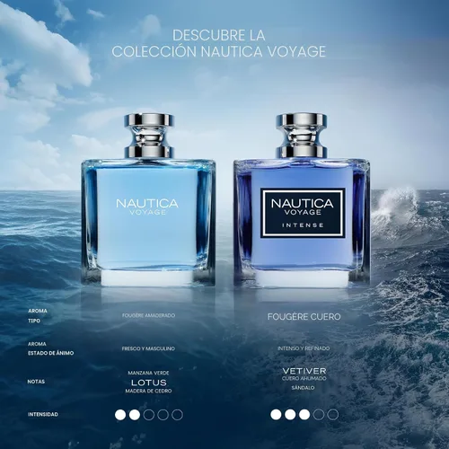 Vista 8 de Nautica Voyage Eau de Toilette para hombre, 6.7 fl oz (200 ml)