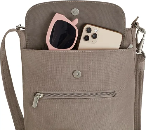 Vista 63 de Travelon Mini bolso de hombro clásico antirrobo