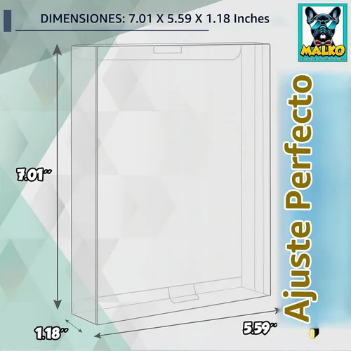 Vista 3 de MALKO Paquete de 10 fundas protectoras para video de flecha limitada Big Chunky Box