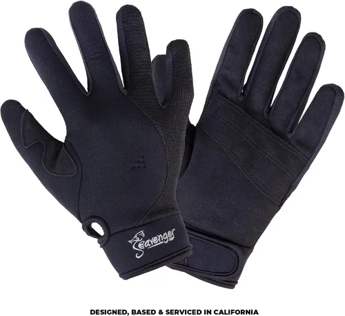 Vista 2 de Seavenger Abyss - Guantes de buceo de neopreno de 0.059 in