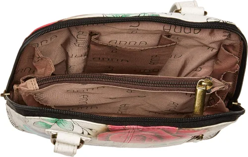 Vista 5 de Anna by Anuschka Leather Small Multi Compartment Zip-Around Organizer