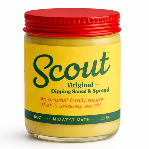 Vista 7 de Scout Salsa de inmersión y untable de fogata – Salsa versátil ahumada, de gran sabor elaborada con ingredientes de primera calidad, perfecta