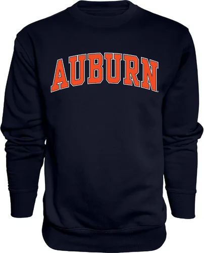 Vista 38 de Blue 84 NCAA sudadera de cuello redondo con arco y colores de equipo para hombre
