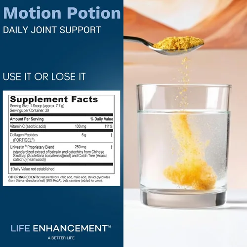 Vista 7 de Life Enhancement Suplemento de bebida de apoyo articular Motion Potion