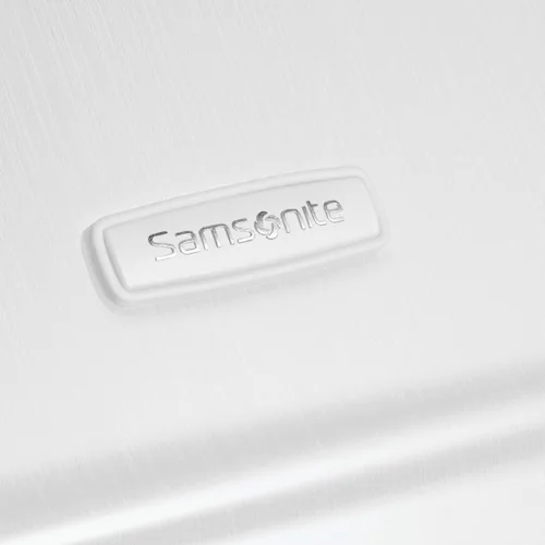 Vista 7 de Samsonite Winfield 2 - Equipaje rígido con ruedas giratorias, Cepillado blanco