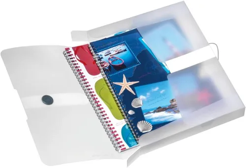 Vista 3 de Herlitz Easy Orga to Go Archive Box Polipropileno A4 Pastel Transparente