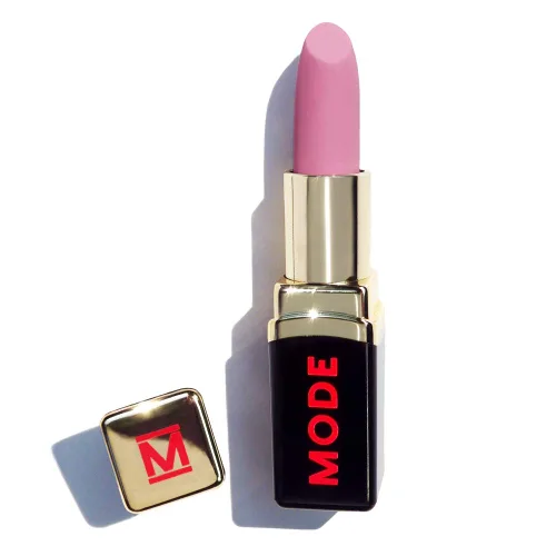 Vista 8 de MODE Ballerina Pink Virgin Matte Areni Noir Lipstick BETWEEN BETWEEN - Labios ricos de larga duración, aceites naturales nutritivos para el cuidado