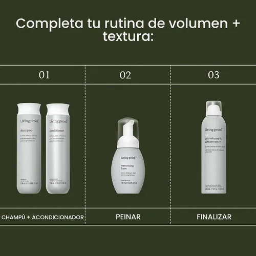 Vista 8 de Living proof Espuma Texturizante Completa