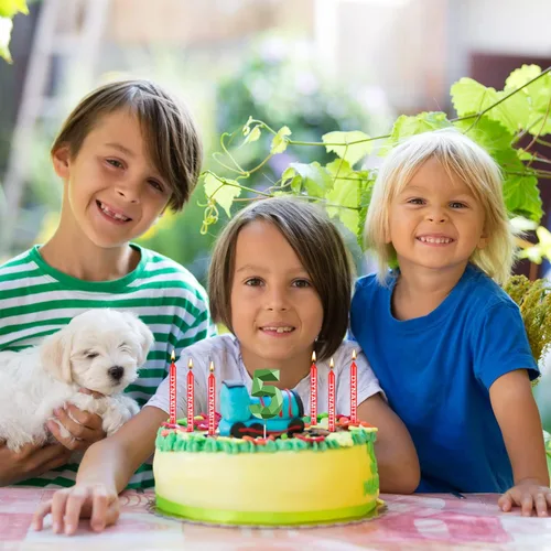 Vista 6 de Fumete 13 velas de dinamita, velas de cumpleaños de píxeles verdes, decoración de cumpleaños temática de juego para temática de píxeles
