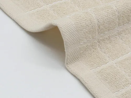 Vista 4 de Trapos de cocina de algodón, trapos para lavar platos, juego de 6, 12 x 12 pulgadas, beige Trapos suaves de cocina, paños multiusos para cocina