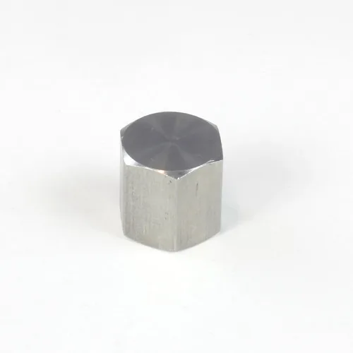 Vista 3 de HFS (R) Tapa hexagonal de 1/4 pulgadas NPT hembra, acero inoxidable 304 cabeza hexagonal para tubería, paquete de 1