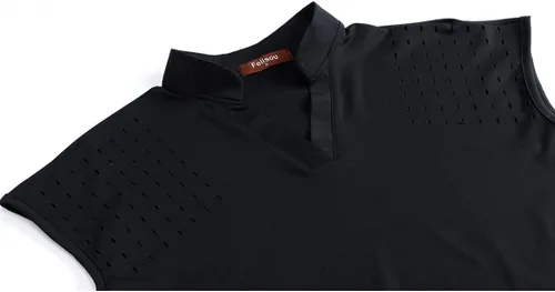 Vista 3 de Camisetas sin mangas de entrenamiento para mujer, camisetas sin mangas con espalda cruzada para yoga