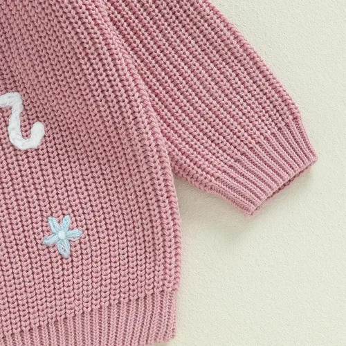 Vista 103 de VISGOGO Suéter a juego para hermanitas grandes y pequeñas, ropa de una sola pieza