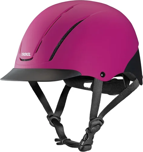 Vista 6 de Troxel Spirit Duratec Full Coverage Horse Riding Helmet, Low-Profile Adjustable Design, Safety Horseback Riding Gear