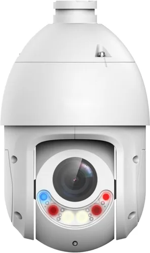 Vista 3 de EmpireTech IR y luz blanca Dual Light Fusion 4K 8MP 1/2.8 "CMOS 25x PTZ cámara IP, a todo color, luz de advertencia roja y azul, IVS, seguimiento