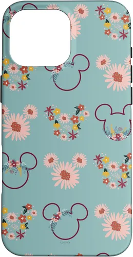 Vista 19 de Funda con estampado de flores y margaritas de Mickey Mouse para iPhone 16 Disney