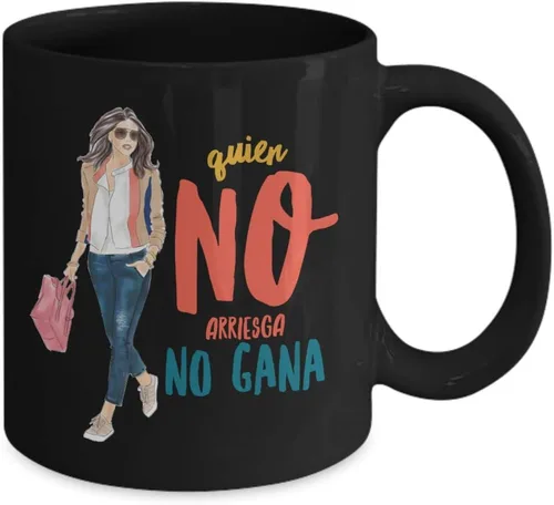 Vista 2 de Regalo para amigas Taza de cafe para hija Perfecto regalo para navidad, graduados, profesionales y estudiantes Vaso con afirmaciones