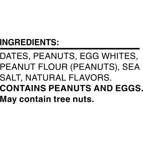 Vista 3 de RXBAR Barras de proteínas, 0.44 oz de proteína, aperitivos sin gluten, mantequilla de maní (6 cajas, 30 barras)