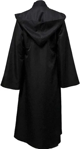 Vista 3 de JHJ - Disfraz de Halloween de túnica con capucha para adultos, cosplay