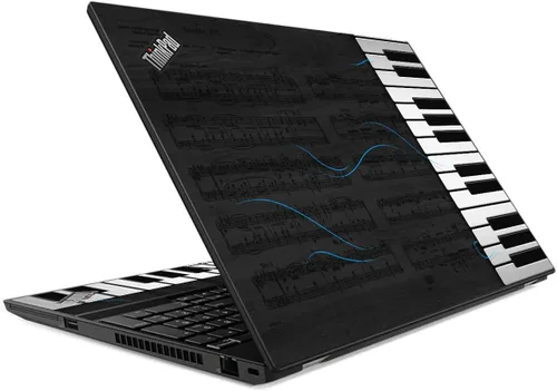 Vista 33 de LidStyles - Kit de vinilo de protección para Lenovo ThinkPad P53S (llamas abstractas)