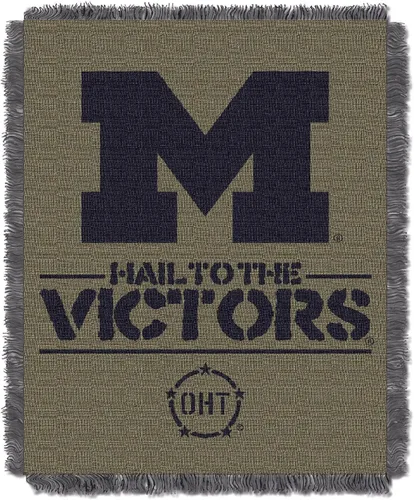 Vista 9 de Northwest NCAA Unisex-Adult Woven Jacquard Throw Blanket Homenaje