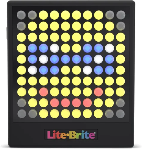 Vista 3 de Lite-Brite Touch - Crea, Juega y Anima - Juguete Portátil de Aprendizaje Sensorial STEM Iluminado, Juguete Creativo STEM de Arte para Niñas, Niños