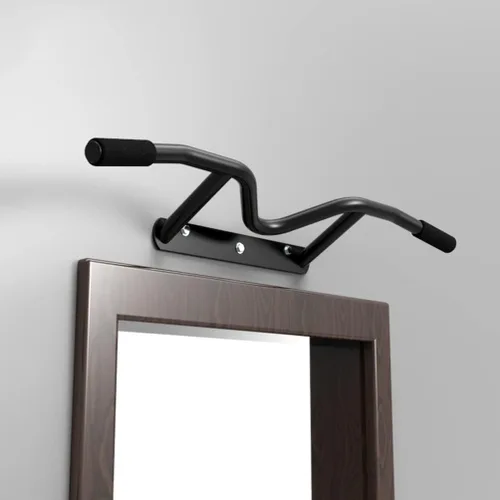 Vista 3 de Pull-Up Bars Wall- Mounted Chin Up Bar,Door Beam Steel Fitness Bar,Home Gym Multifunctional Fitness Equipment,Load 300kg