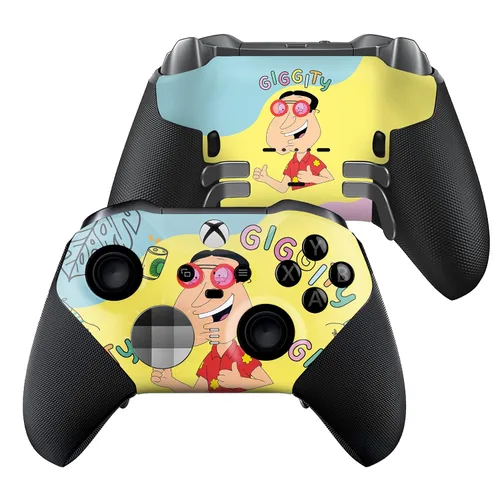 Vista 44 de Retro Comic Customised Wireless Controller for Elite by BCB. Original Elite Series 2 Controller Compatible with Xbox One / Series X & S. Customized